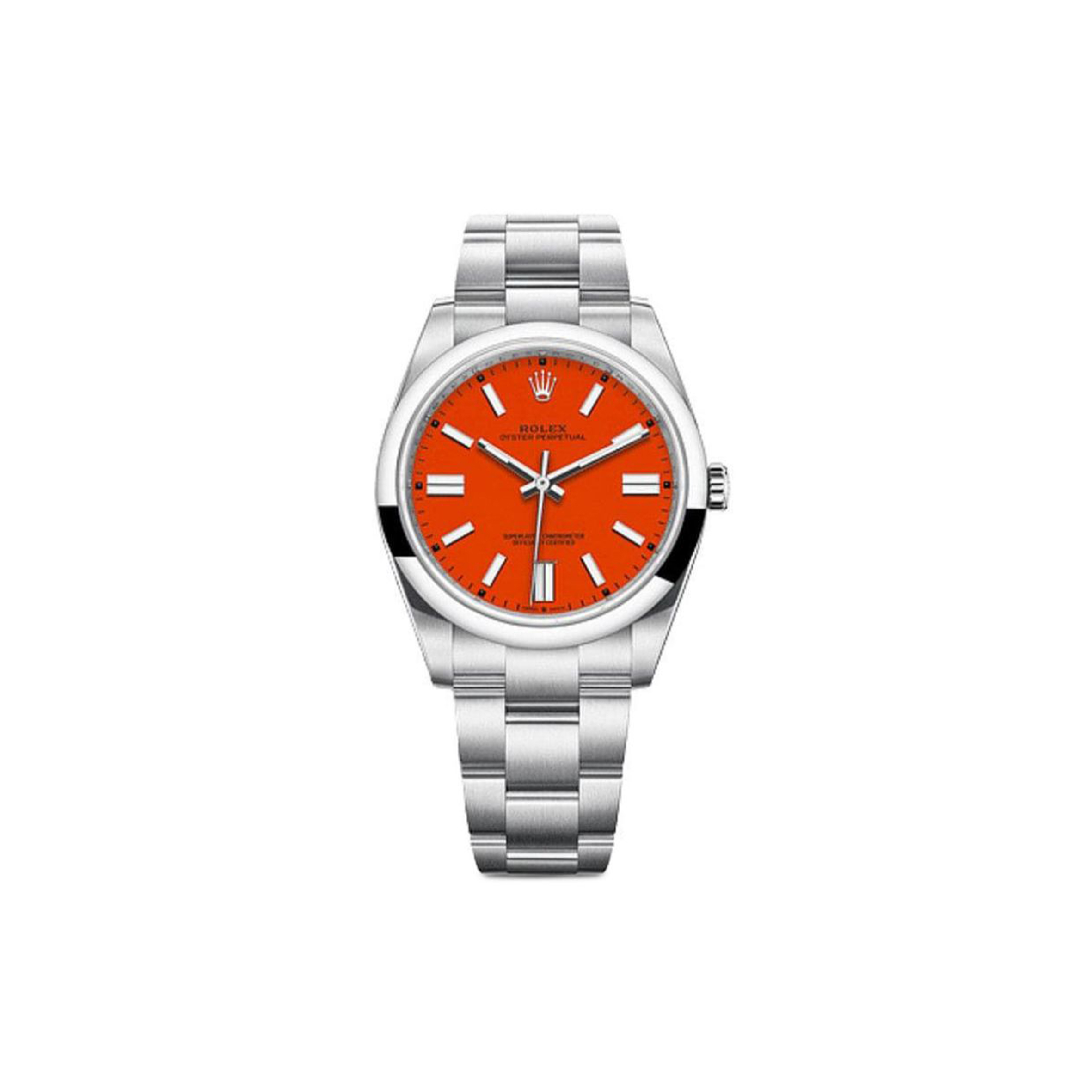 R*l*x oyster perpetual stainless 41mm watch 124300