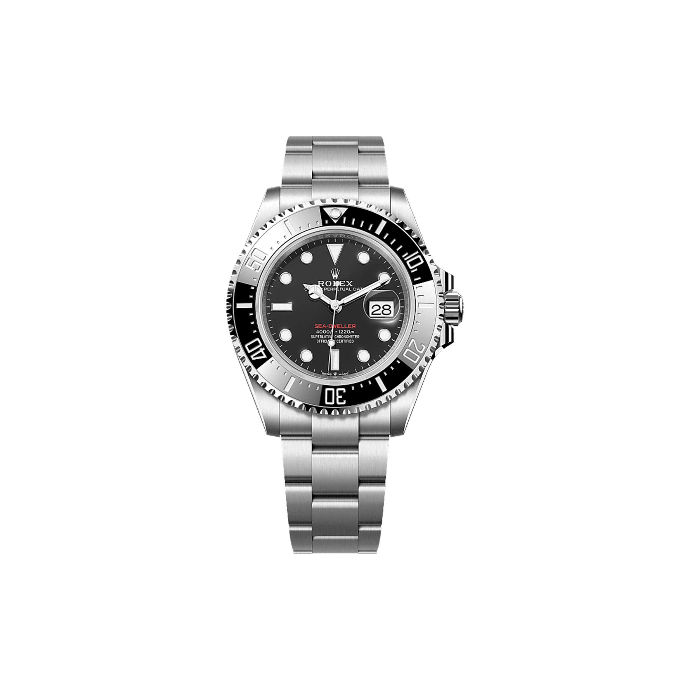 R*l*x sea-dweller oyster, 43 mm, oystersteel watch 126600-0002