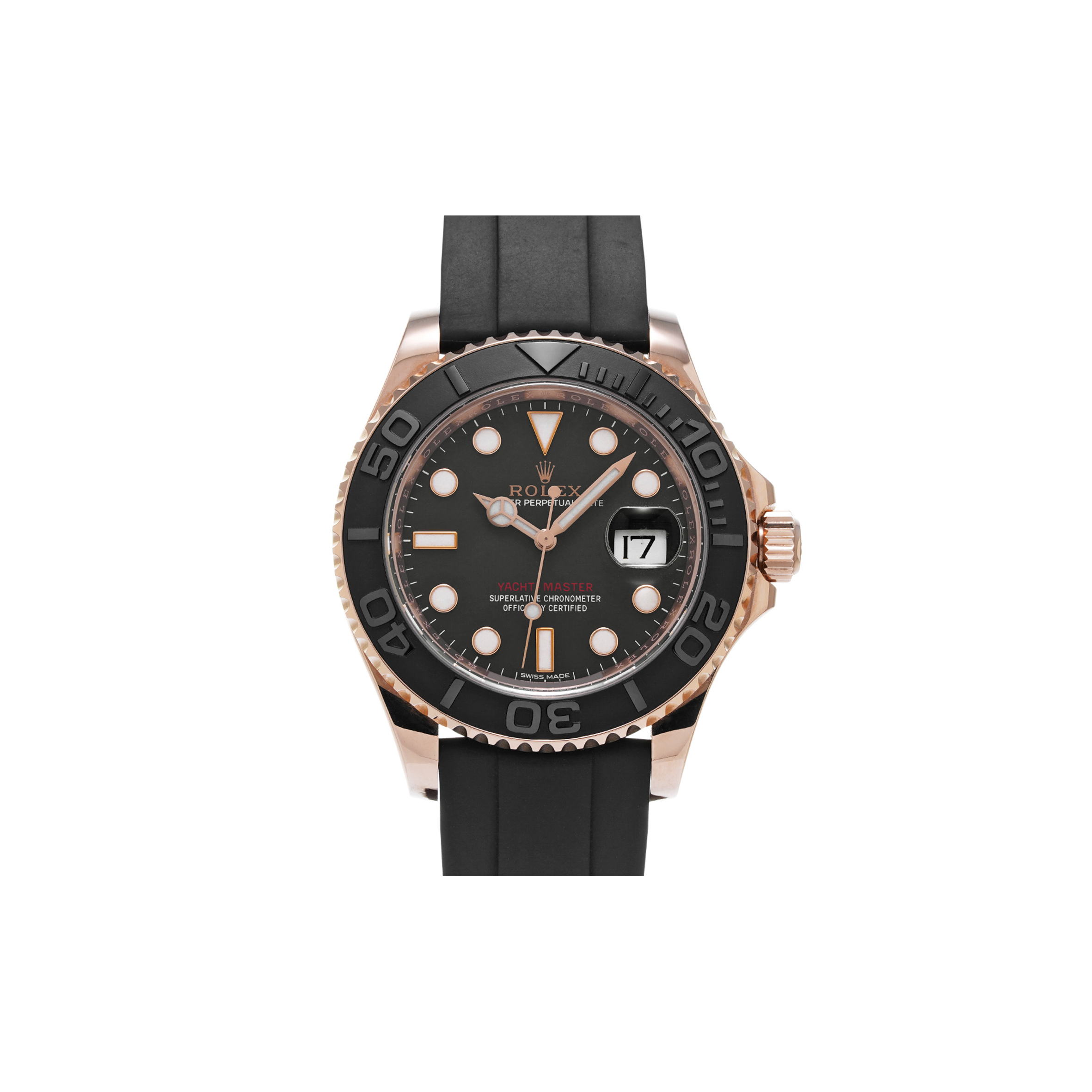 R*l*x yacht-master black 40mm watch 116655
