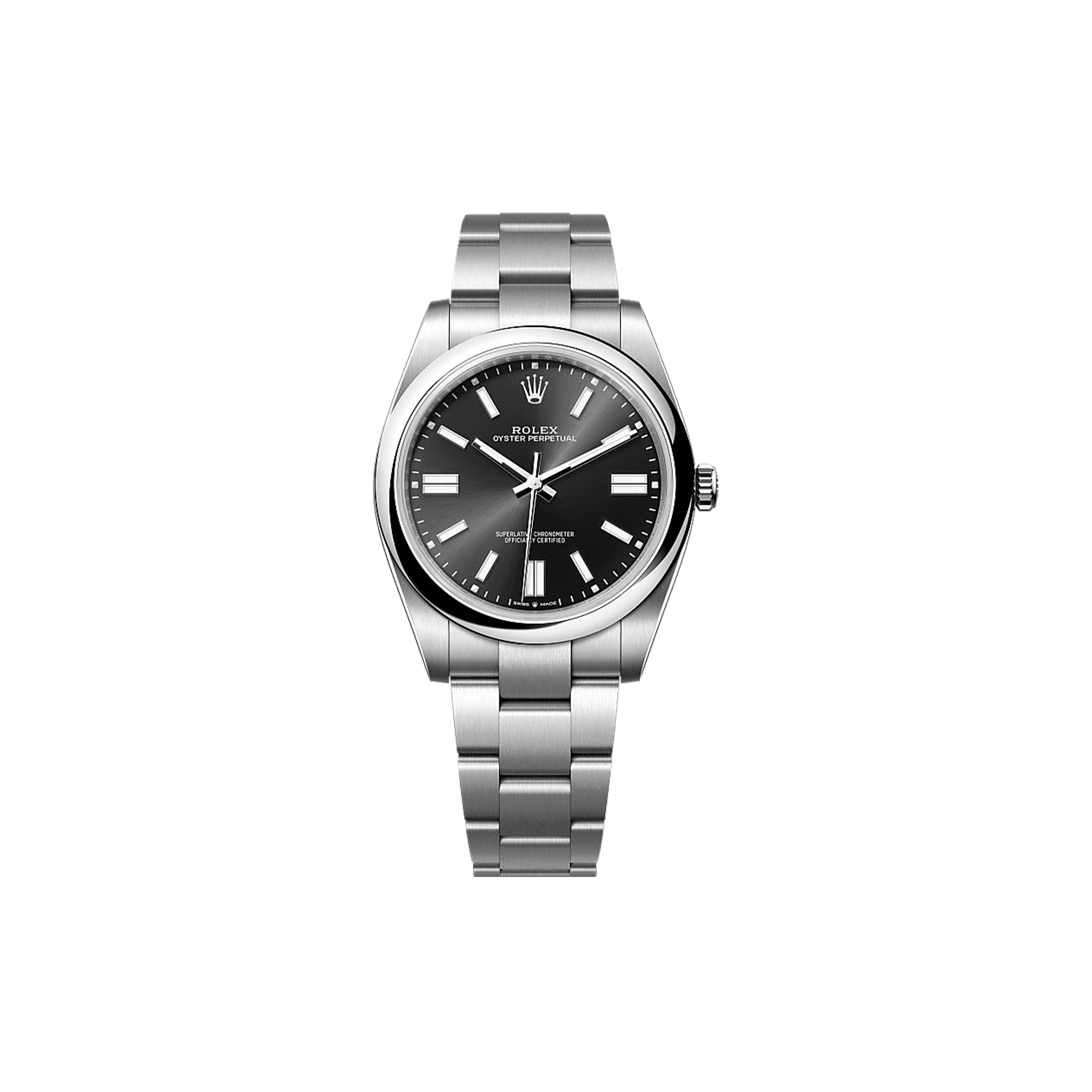 R*l*x oyster perpetual 41 oyster, 41 mm, oystersteel watch 124300-0002