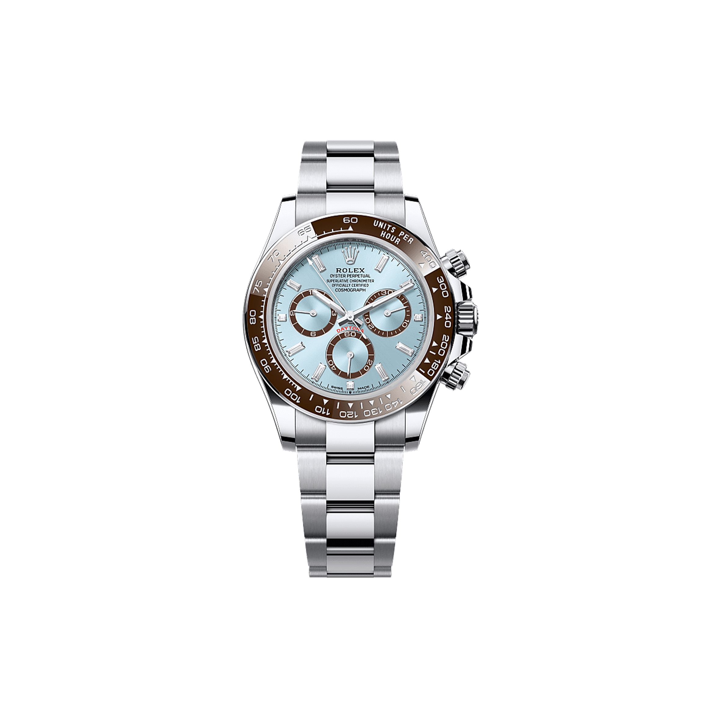 R*l*x cosmograph daytona oyster, 40 mm, platinum watch 126506-0002