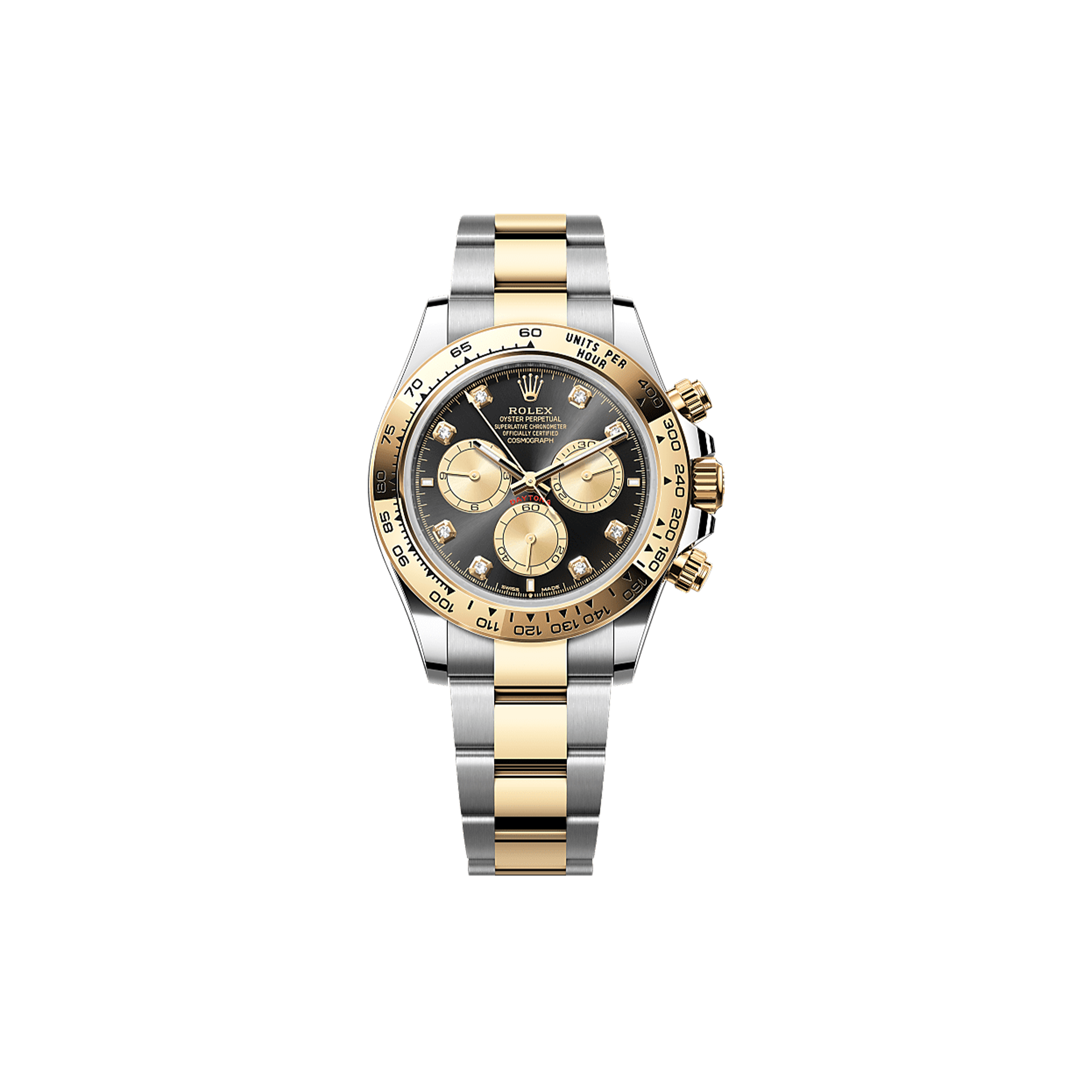 R*l*x cosmograph daytona oyster, 40 mm, oystersteel and yellow gold watch 126503-0002
