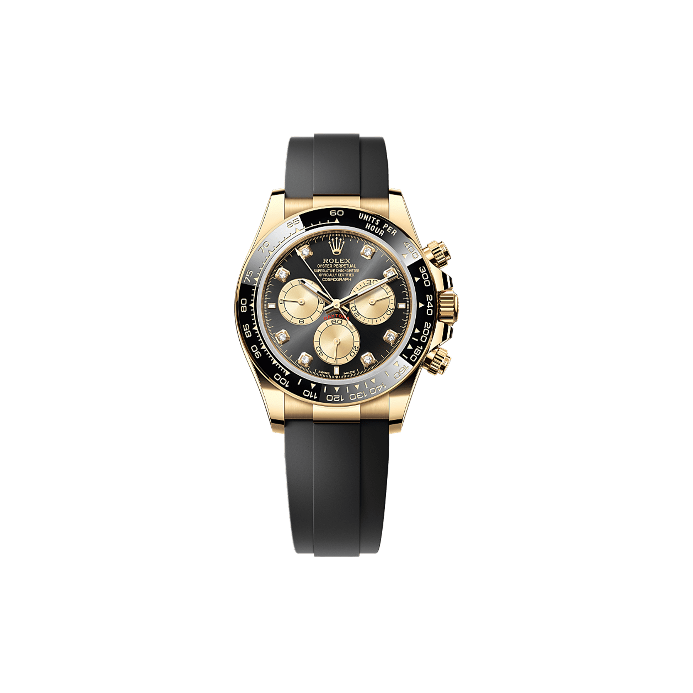 R*l*x cosmograph daytona oyster, 40 mm, yellow gold watch 126518ln-0006