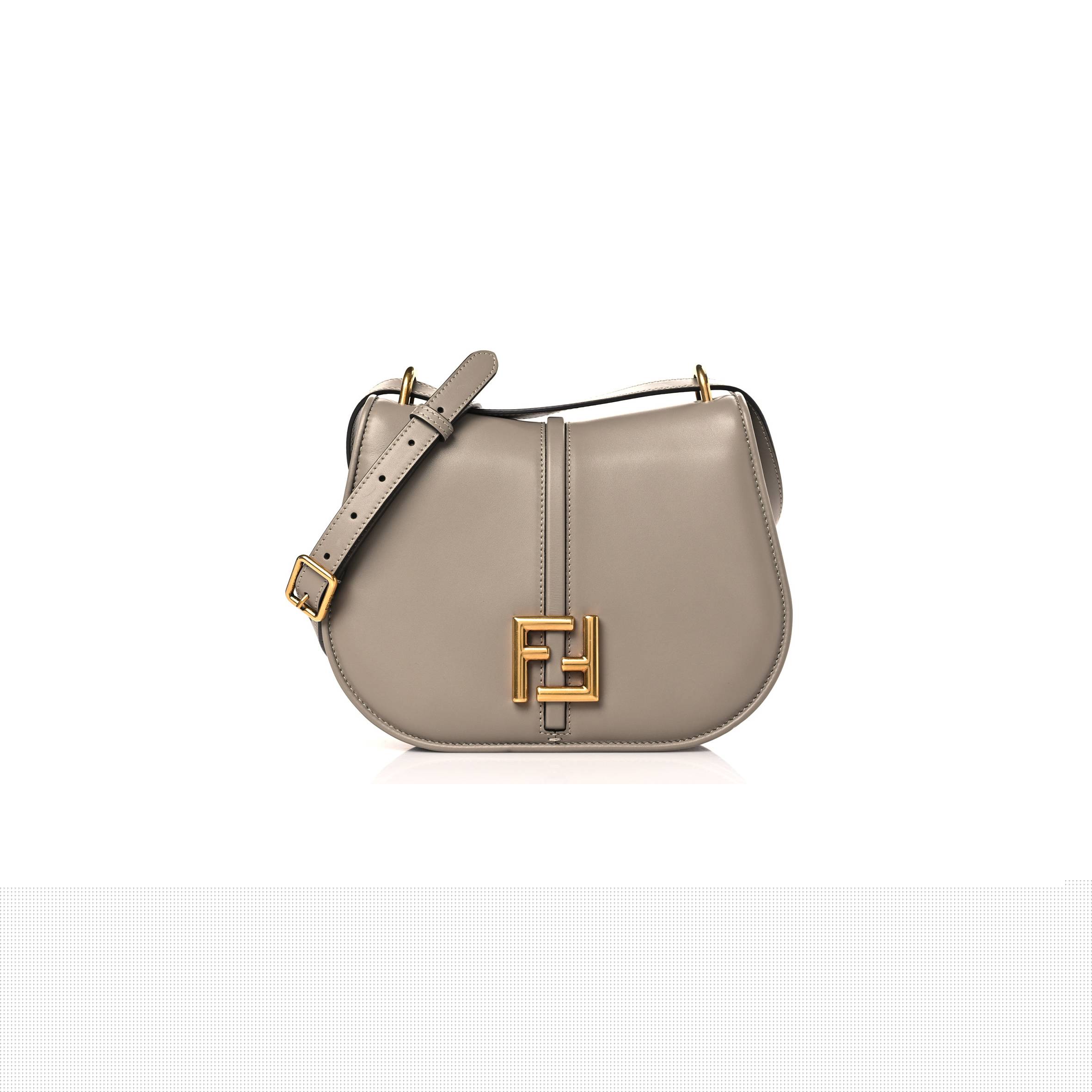 F**di vitello brenta cher medium F**di c'mon tortora (25*18*8cm）