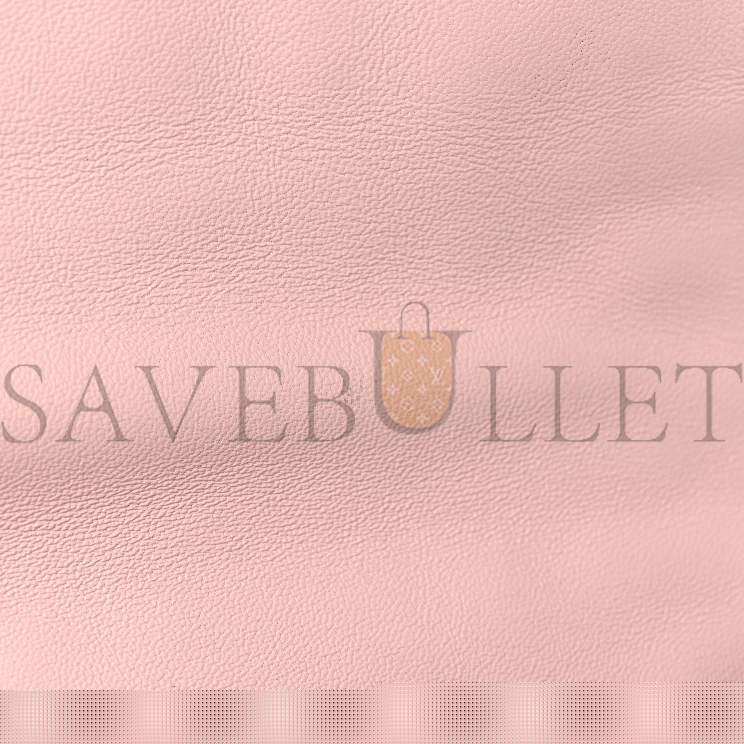 F**di nappa ff 1974 embossed baguette rosa quarzo (27*15*5cm)