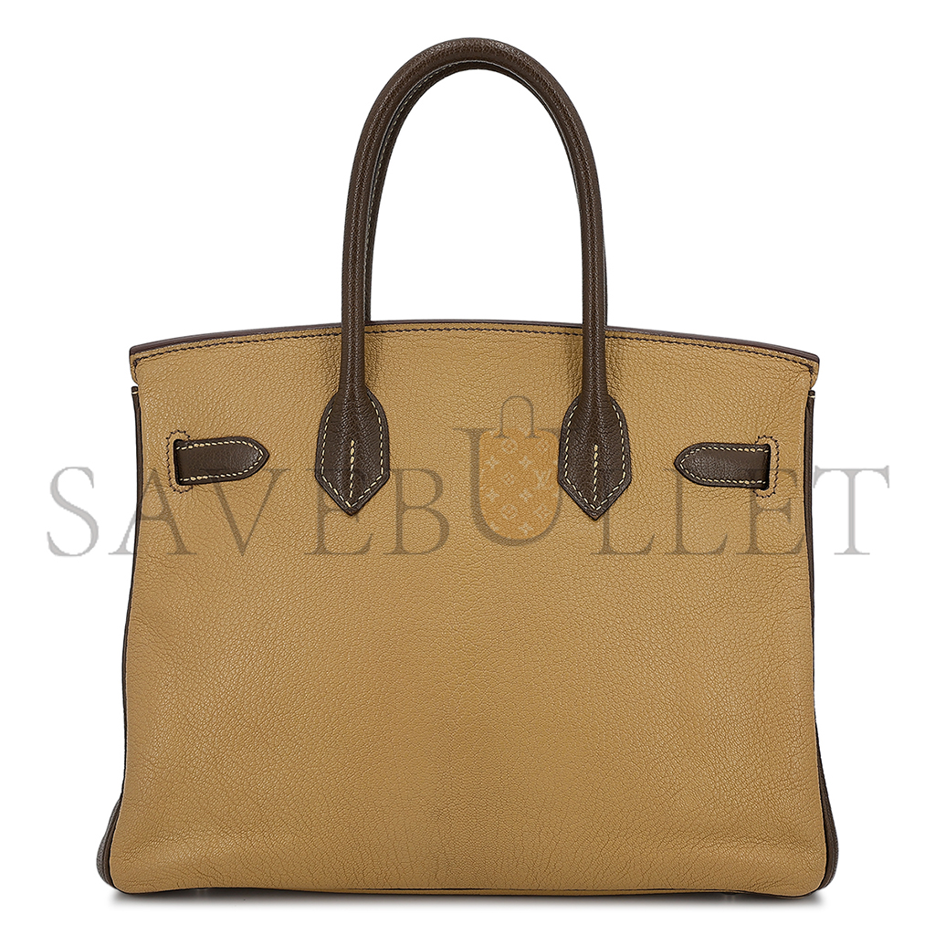 H**mes master birkin 35 matte silver buckle bag 10073926 (35*25*18cm)