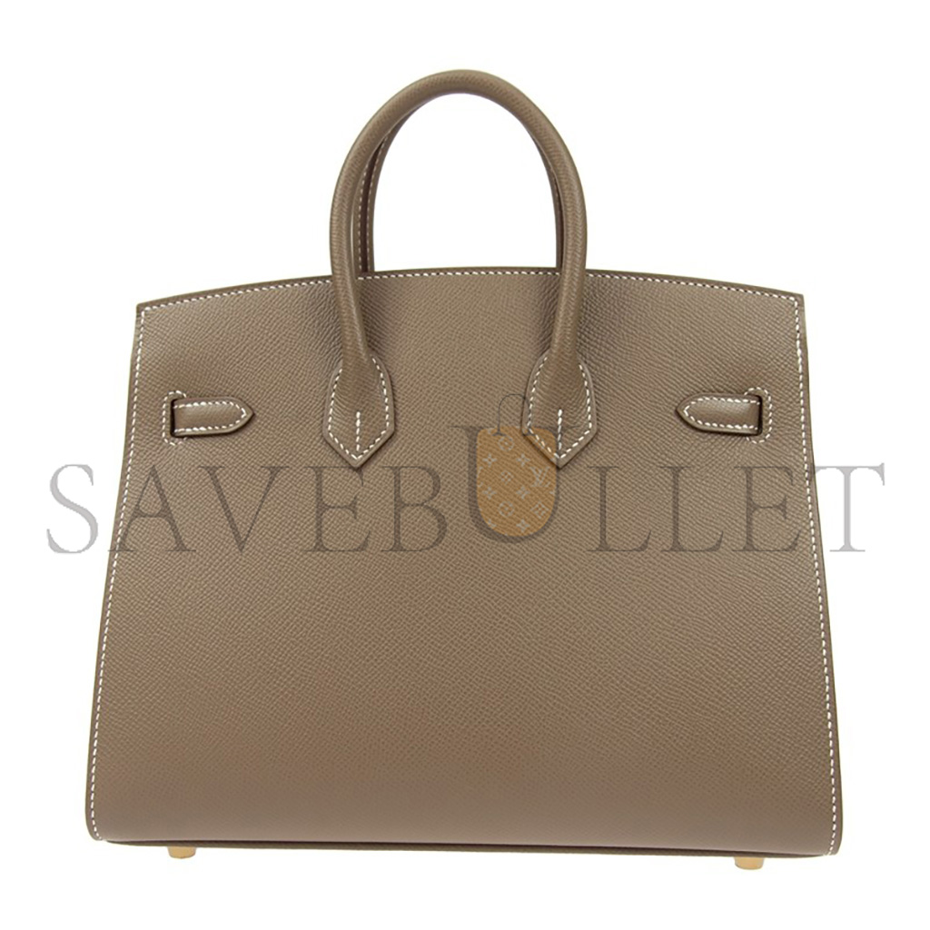 H**mes master birkin 30 togo leather elephant grey gold buckle bag bk2518epgpo (30*22*16cm)