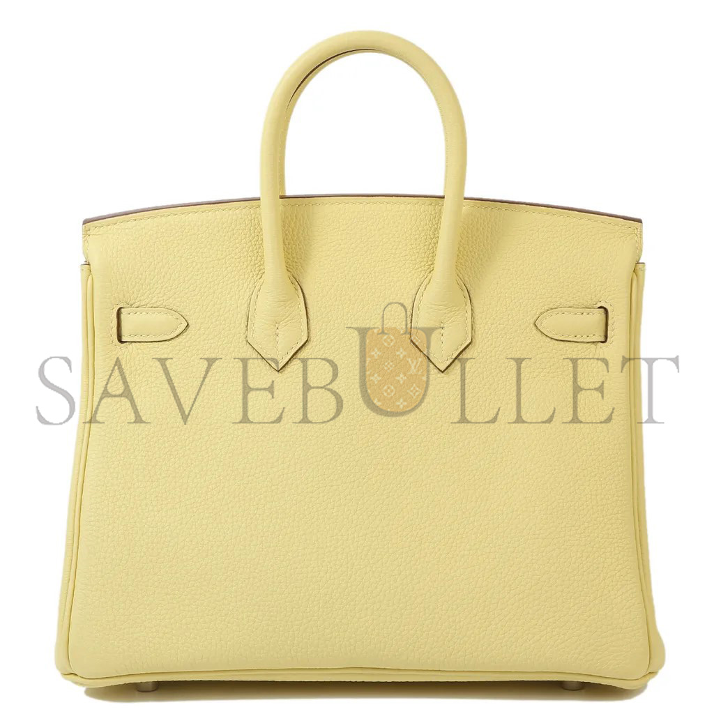 H**mes birkin 25 togo leather chick gold buckle h028369ck11 (25*18*13cm)