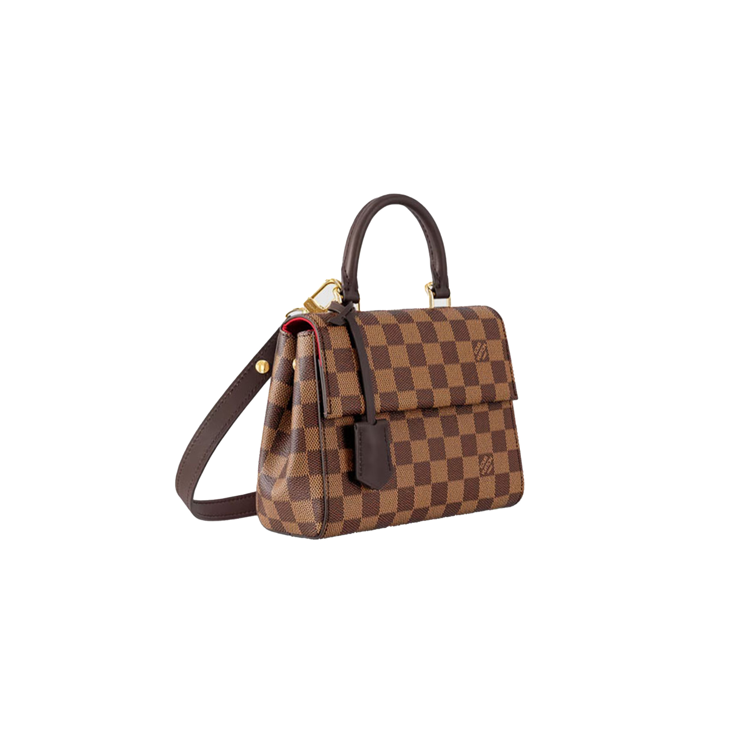 l**is V*t*n cluny mini brown handbag n00097 (20*16*7.5 cm)