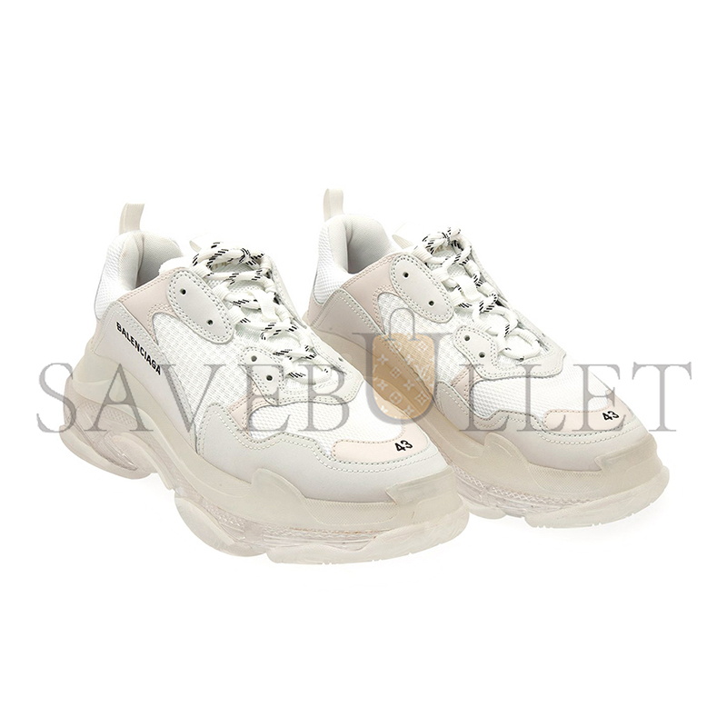 Ba*len*cia*ga triple sclear sole white 541624w09e19000