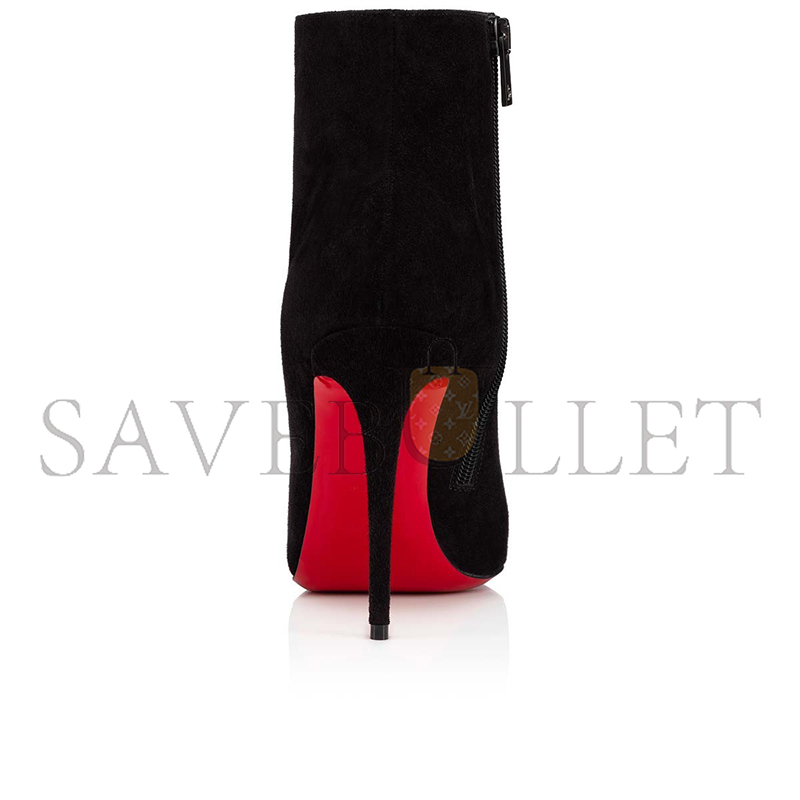 Ch**an louboutin so kate booty 100 mm low boots-veau velours-black-women 1190007bk01