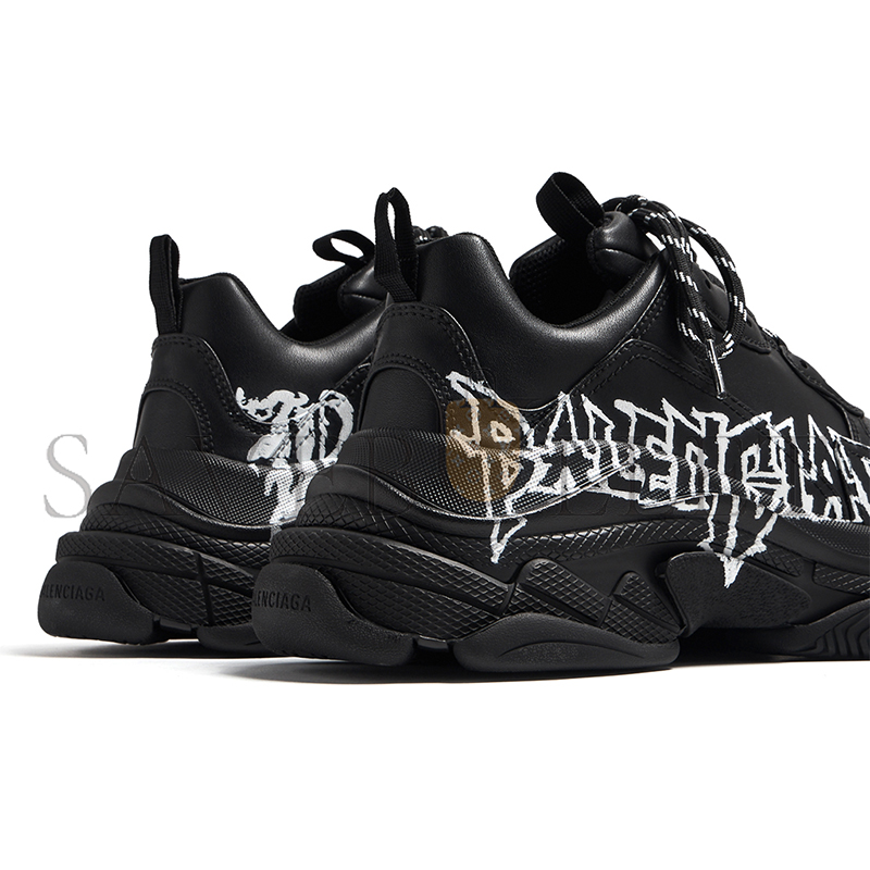 Ba*len*cia*ga triple sdiy metal artwork black 536737w2fay9017