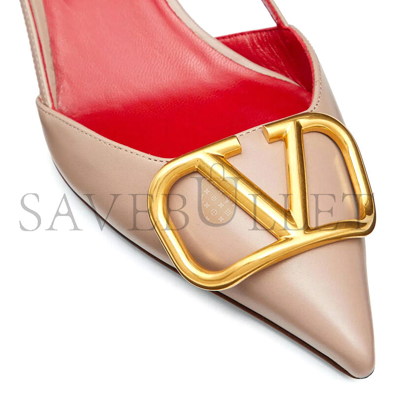 VALENTINO VLOGO SIGNATURE CALFSKIN SLINGBACK PUMP 40MM 1.6IN 5W2S0Q70DSH_P45