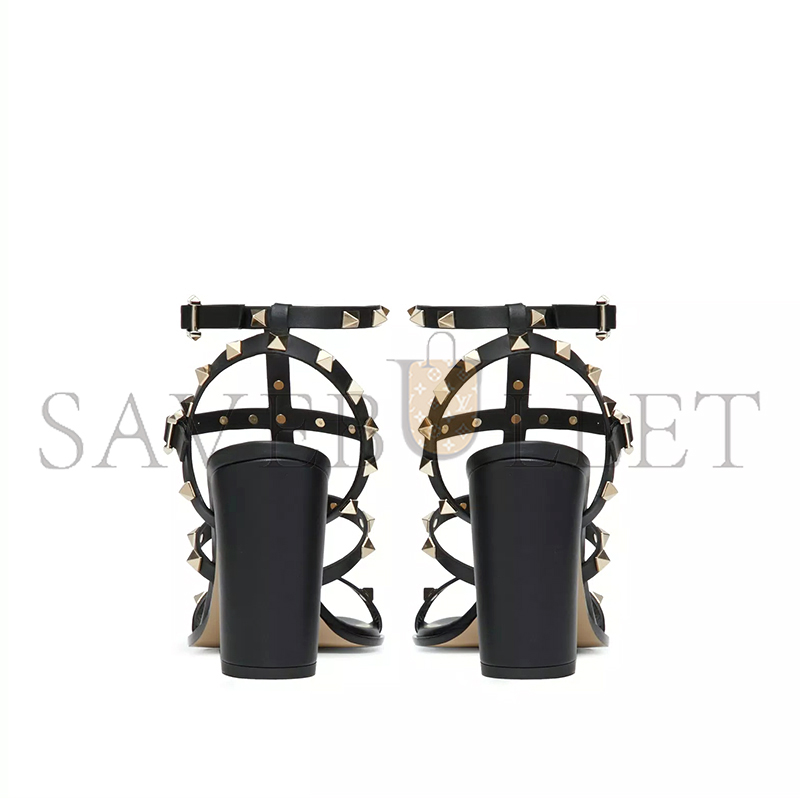 VALENTINO ROCKSTUD ANKLE STRAP SANDAL 90MM 5W2S0749VBP_0NO