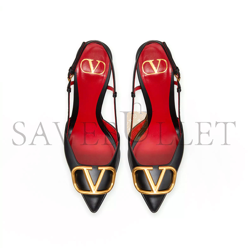 VALENTINO VLOGO SIGNATURE CALFSKIN SLINGBACK PLATFORM PUMP 120MM 4W2S0FT0DSH_0NO