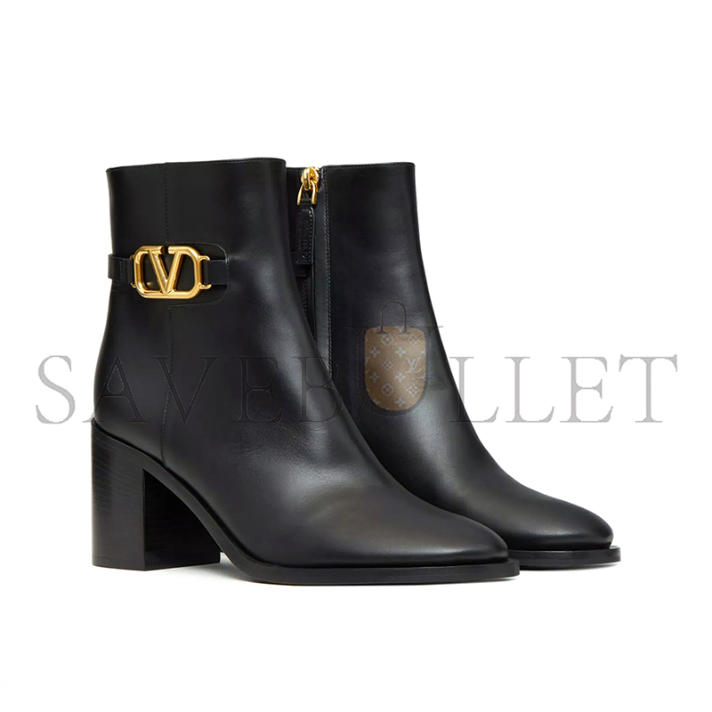 VALENTINO VLOGO SIGNATURE CALFSKIN ANKLE BOOT 75MM 5W2S0CK1DSH_0NO