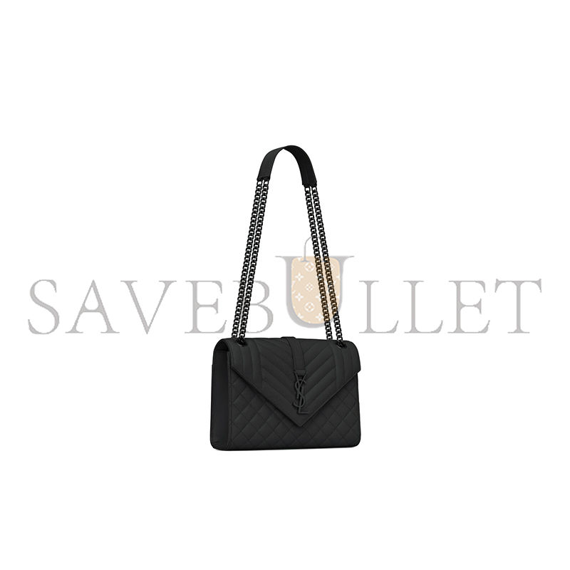 Y*L envelope medium in quilted grain de poudre embossed leather 600185bow981000 (24*17.5*6cm)