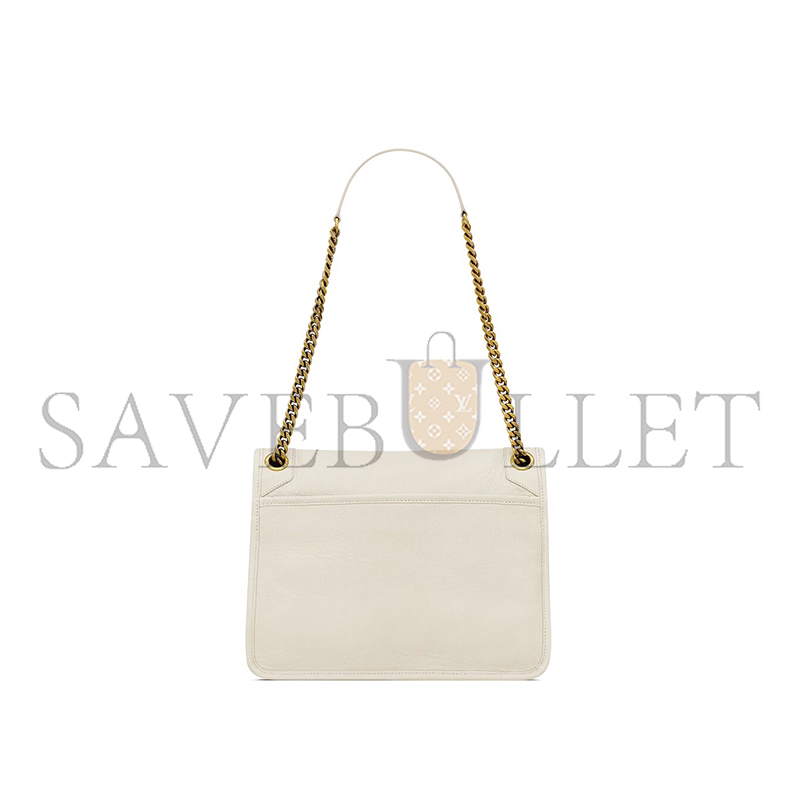 Y*L niki medium in grained lambskin 633178aacyt9207 (28*20*8.5cm)