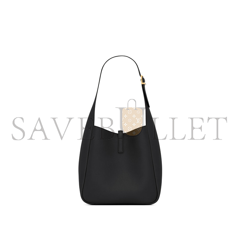 y*l le 5 À 7 S*pple small in grained leather 713938aaauq1000 (23*22*8.5cm)