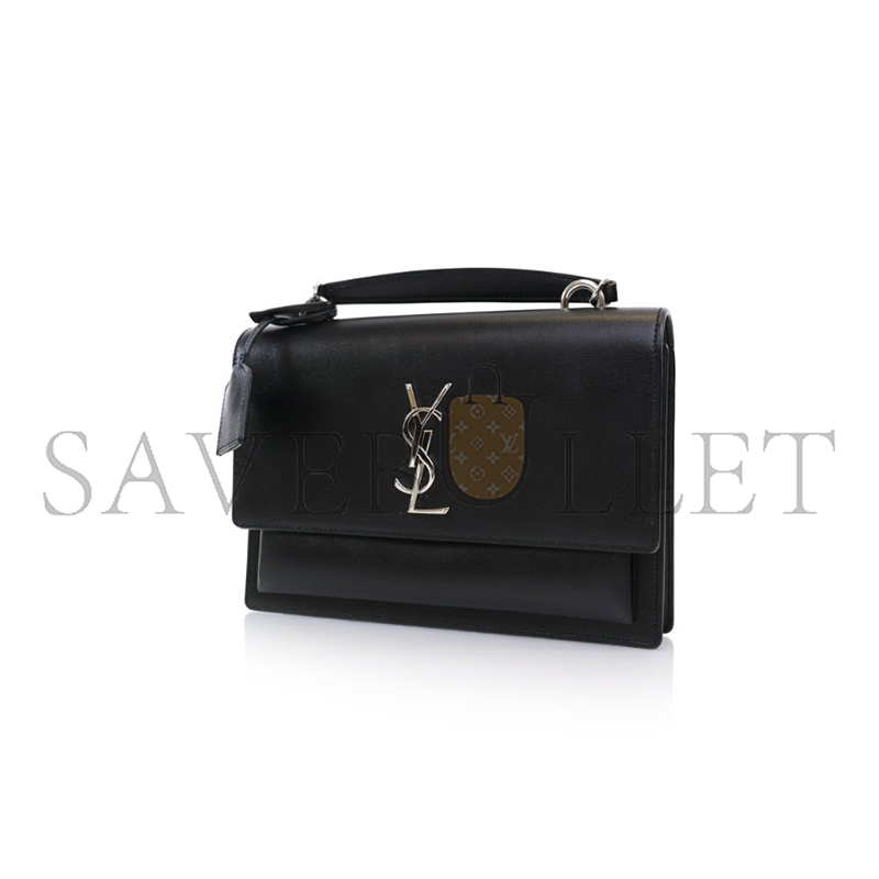 Y*L sunset top handle in smooth leather mal634723 (25*18*5cm)