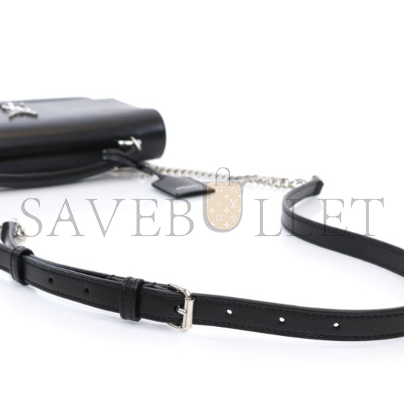 Y*L sunset top handle in smooth leather mal634723 (25*18*5cm)