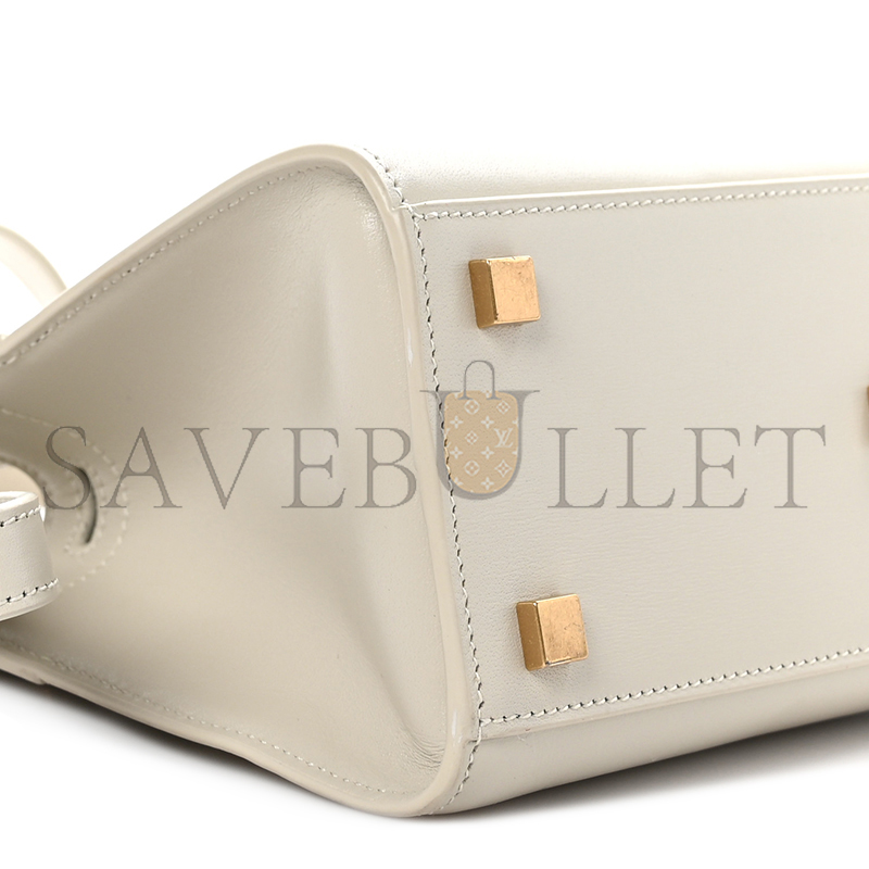 Y*L manhattan nano tote black in smooth leather 5937411471590 (21*16*9cm)