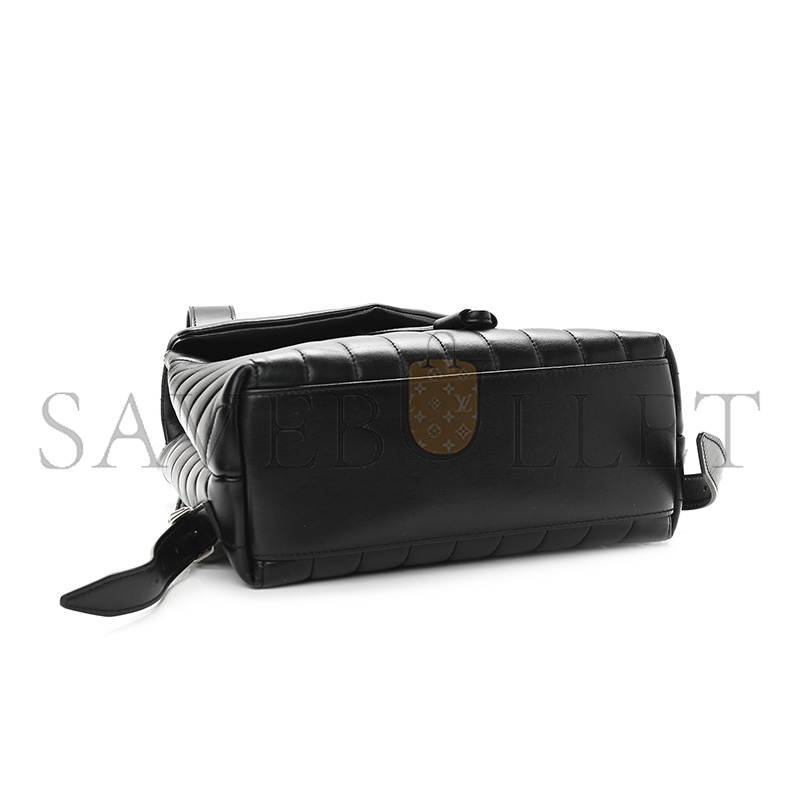 Y*L loulou small backpack black in quilted leather 516272909633 (26*22*11cm)