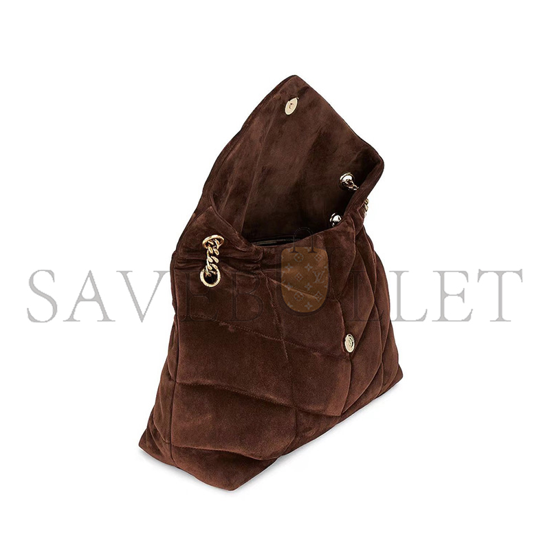 Y*L puffer medium in suede 577475154360 (35*23*13.5cm)