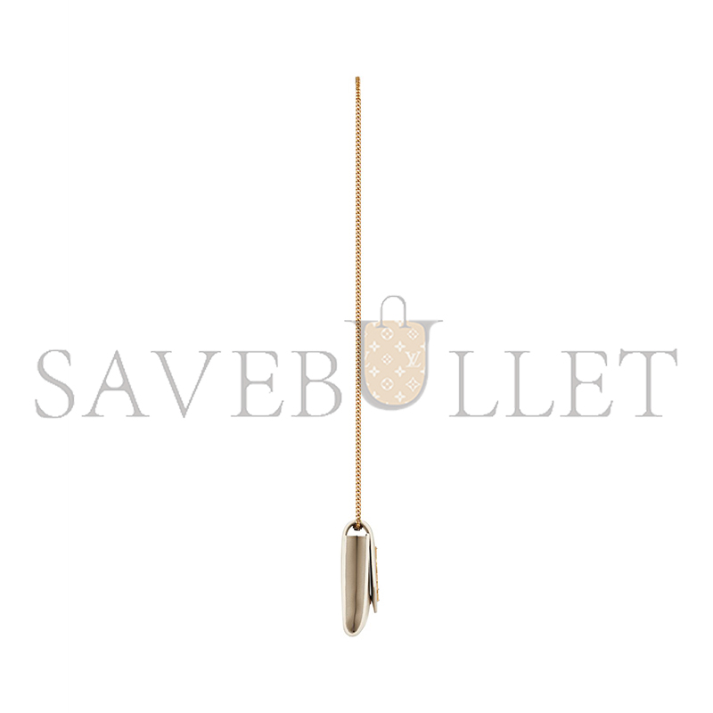 Y*L uptown chain wallet in grain de poudre embossed leather 6077881gf0j9207 (19*12*3cm)