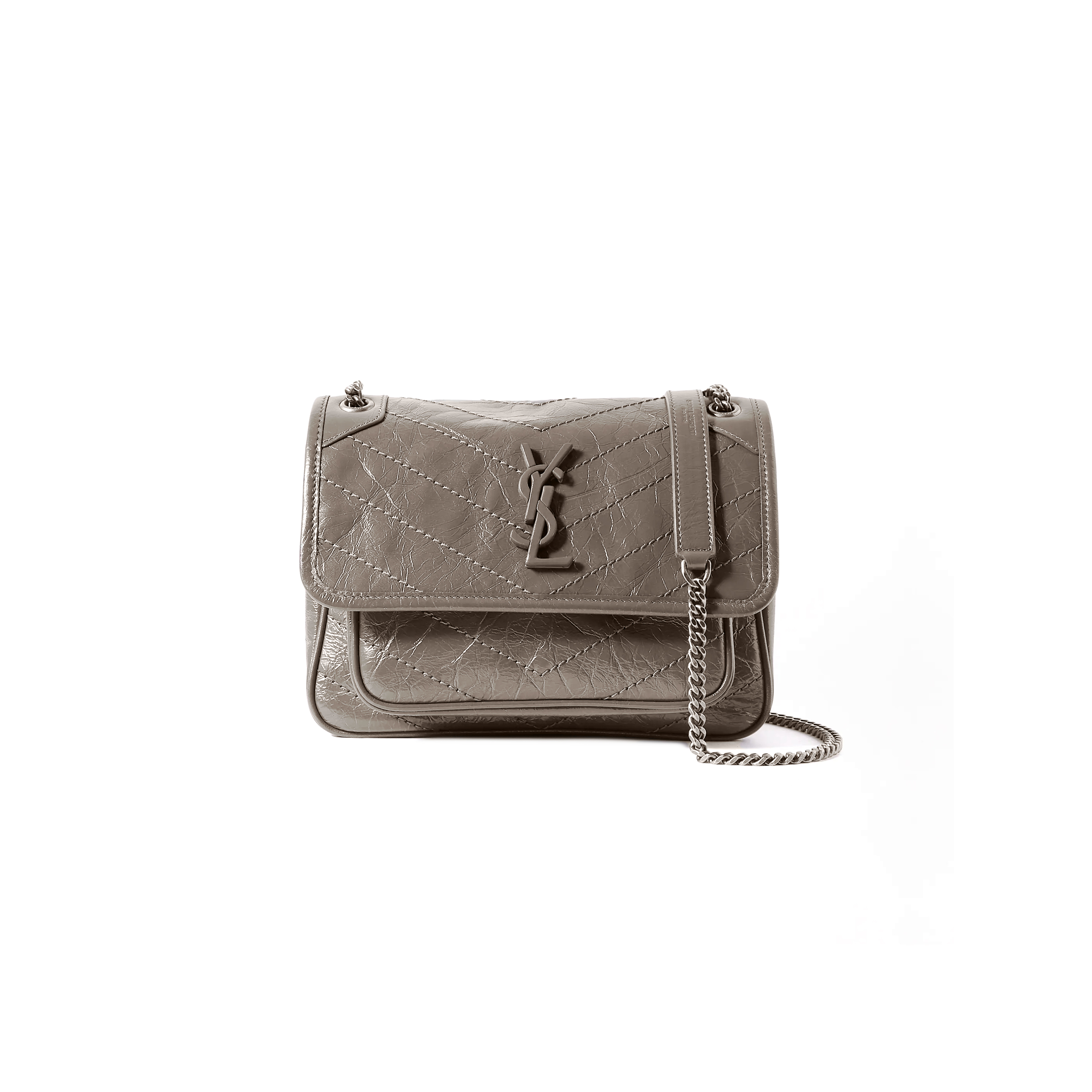 Y*L niki baby in crinkled vintage leather 330370en041723 (21*16*7.5cm)