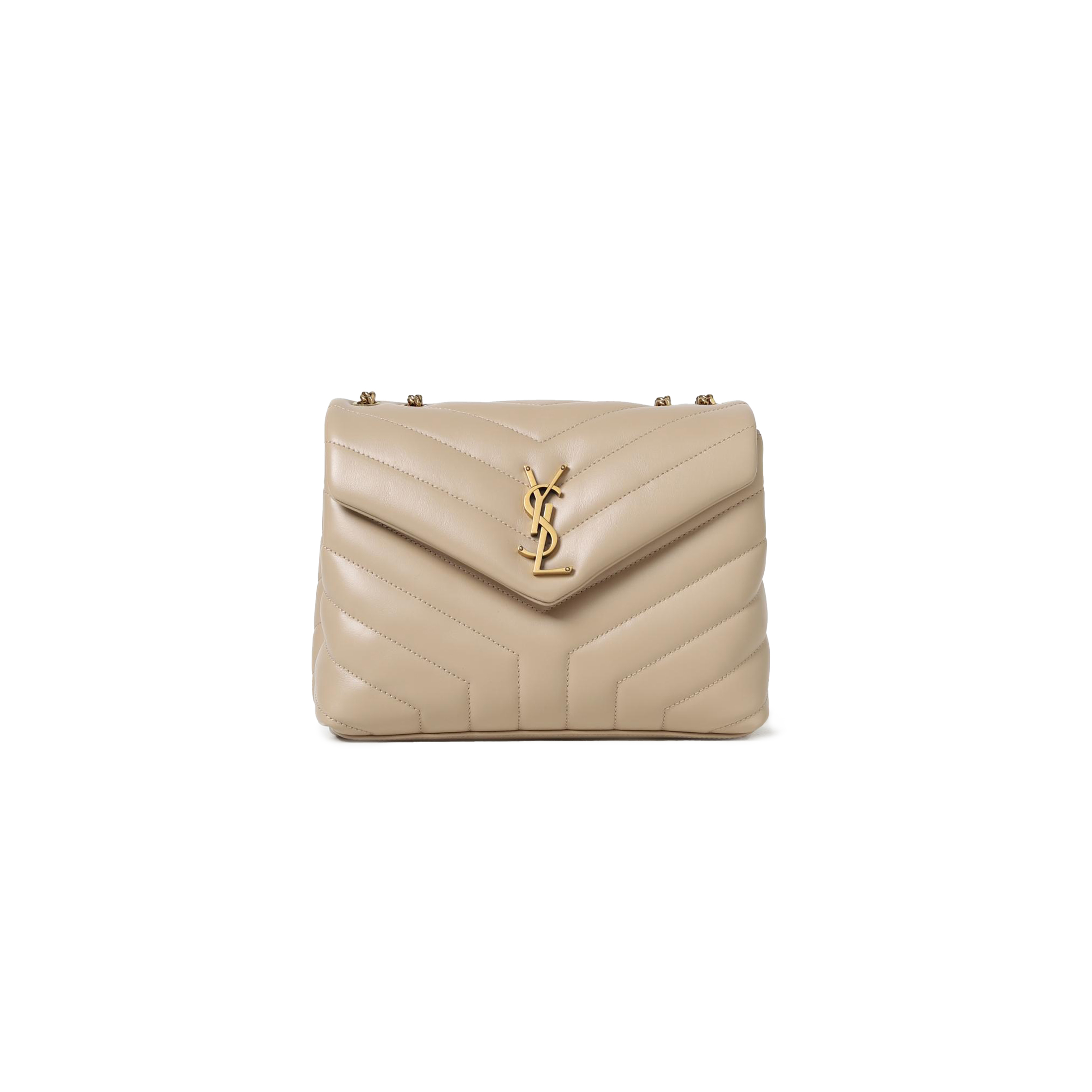 Y*L loulou small chain bag in quilted leather 494699654410 (23*17*9cm)