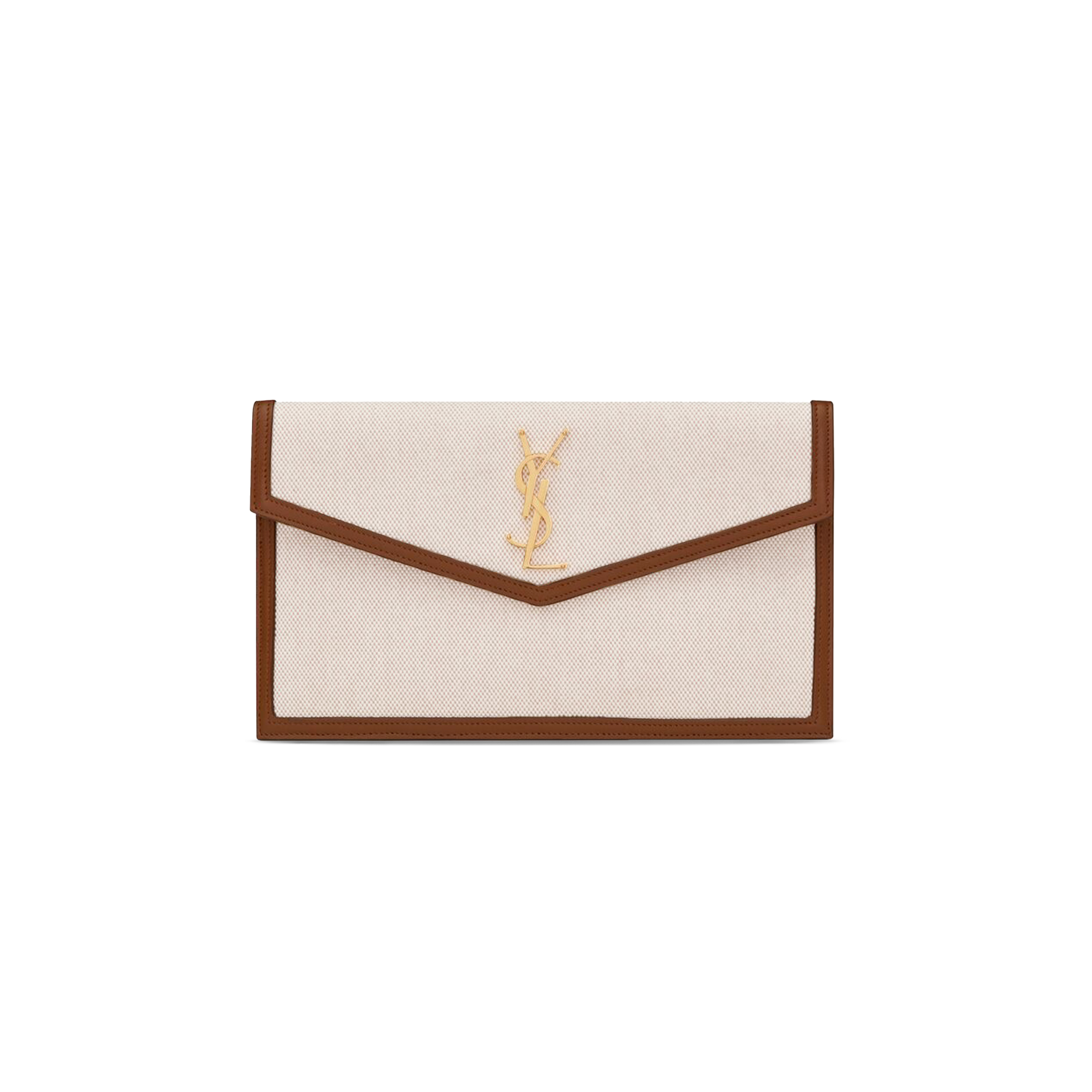 Y*L uptown pouch in canvas and smooth leather 565739hzd2j9380 (27*16*2cm)