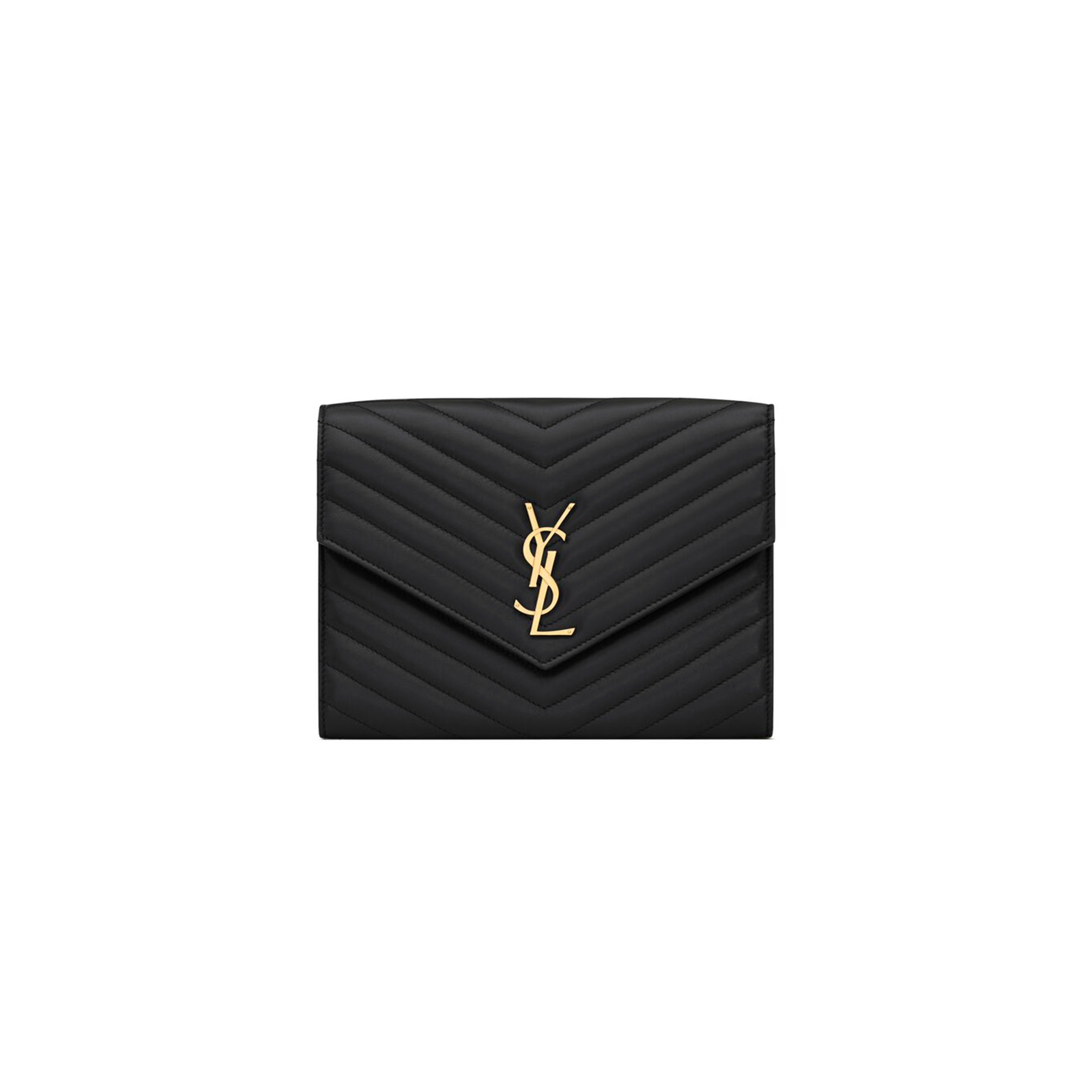 Y*L cassandre matelassÉ flap pouch in lambskin 759533aaa441000 (21*16*3cm)