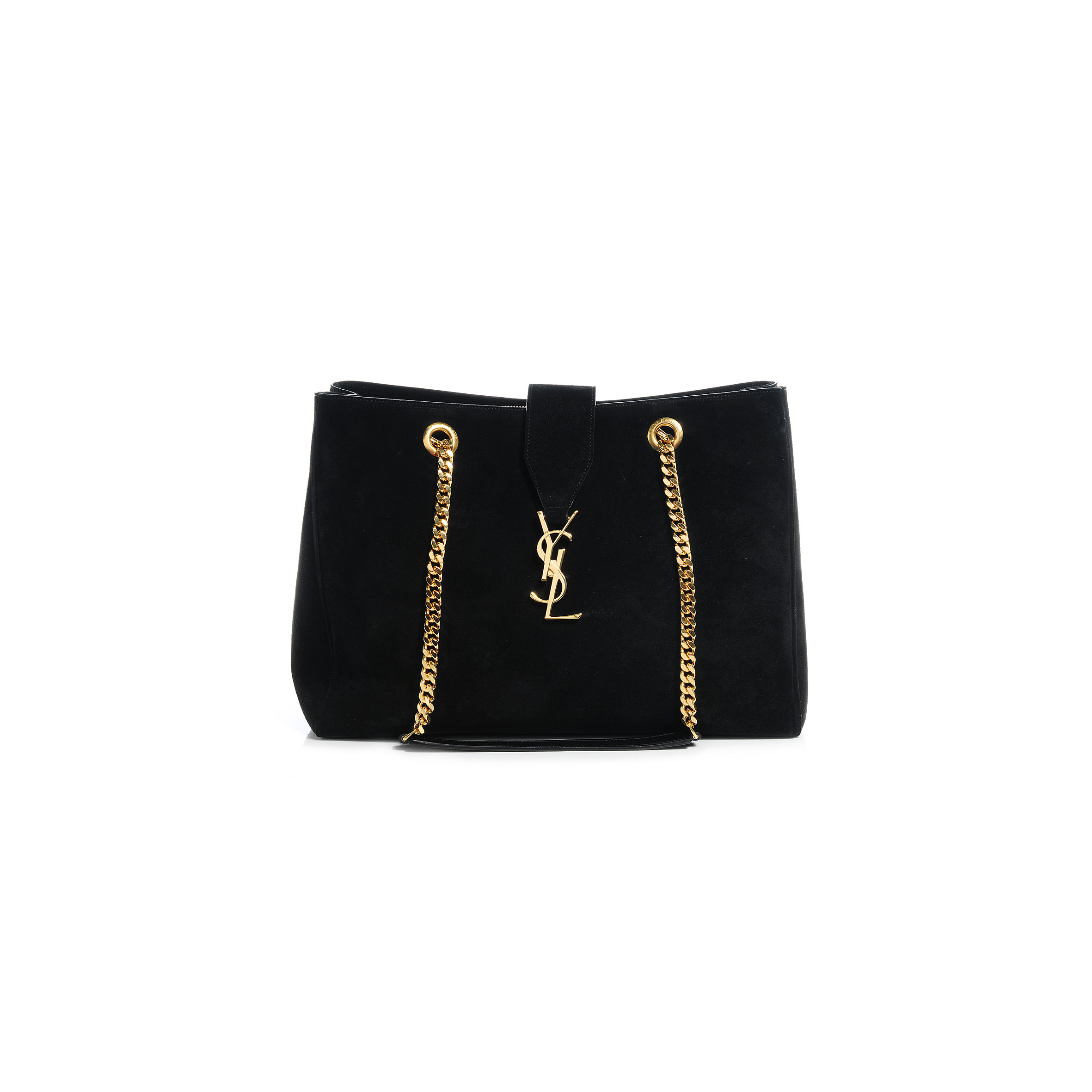 Y*L cassandre shopper black in suede 668900191372 (33*22*15cm)