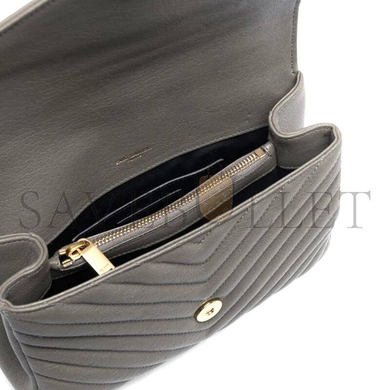 Y*L college medium in quilted leather 392737500489 (24*17*6.5cm)