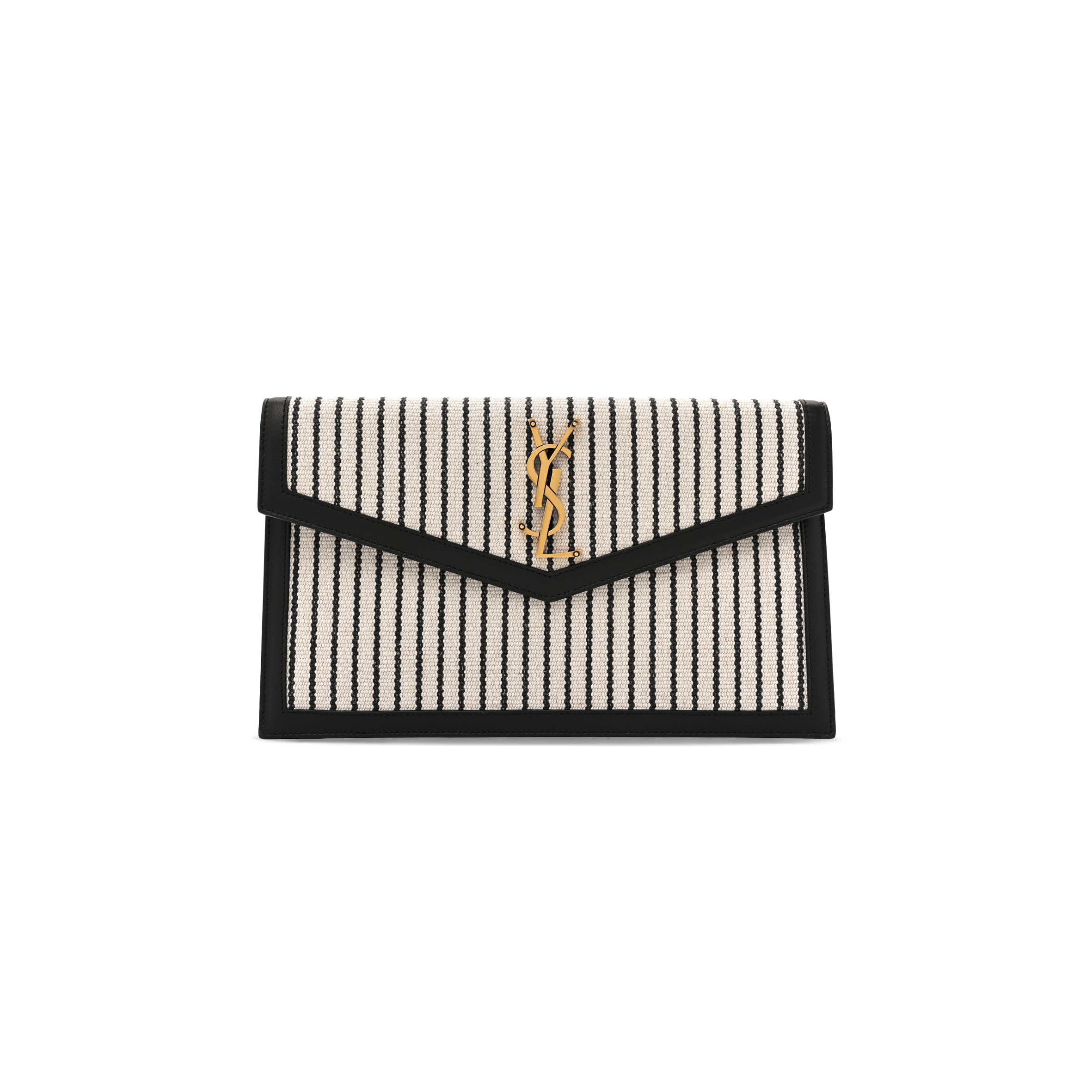 Y*L uptown pouch in canvas and smooth leather 565739554238 (27*16*2cm)