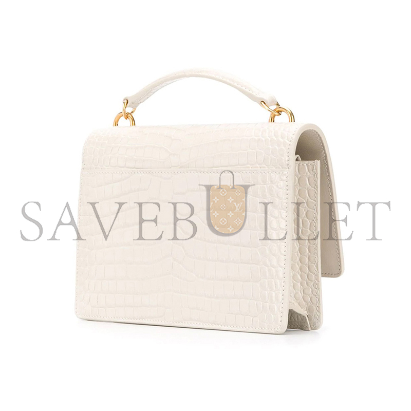 Y*L sunset chain wallet in crocodile-embossed shiny leather 533026dnd1j9207 (19*14*5.5cm)