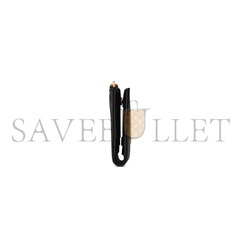 Y*L cassandre matelassÉ bi-fold wallet in grain de poudre leather 575879bow011000 (10.5*8.5*2.5cm)