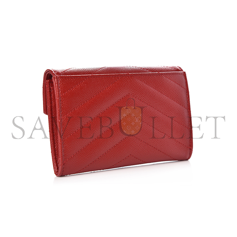 Y*L cassandre matelassÉ small envelope wallet in grain de poudre leather 414404358527 (13.5*9.5*3cm)