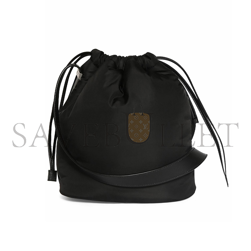 Y*L rive gauche laced bucket bag in leather 71026161055 (21*23*14cm)