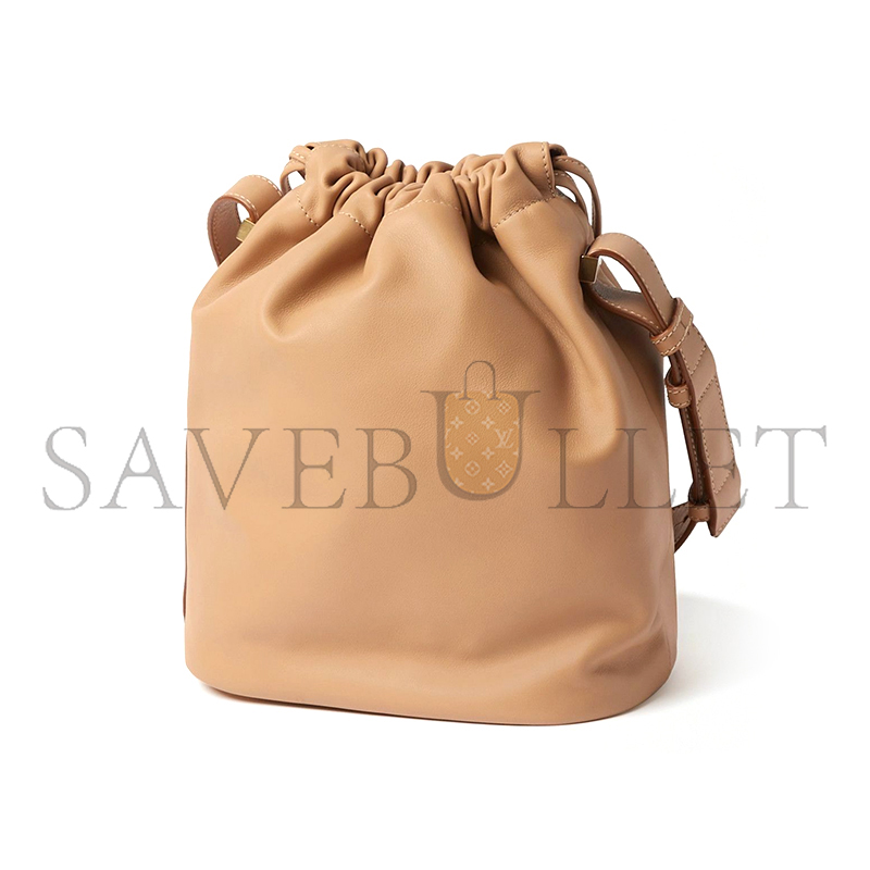 Y*L rive gauche laced bucket bag in leather 710261325688 (21*23*14cm)