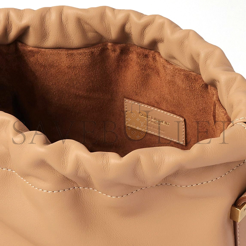 Y*L rive gauche laced bucket bag in leather 710261325688 (21*23*14cm)