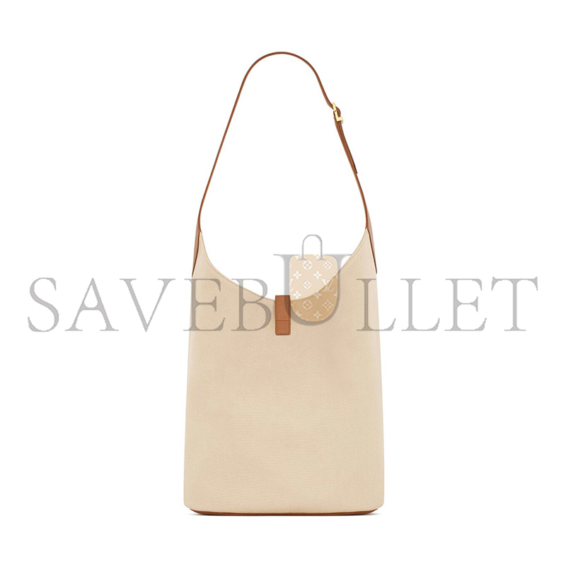 Y*L le 5 À 7 hobo in canvas and leather 793088fac7t9856 (44*32*3cm)