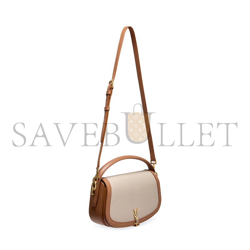 Y*L voltaire in canvas and leather 787671facw69856 (24*15*5cm)