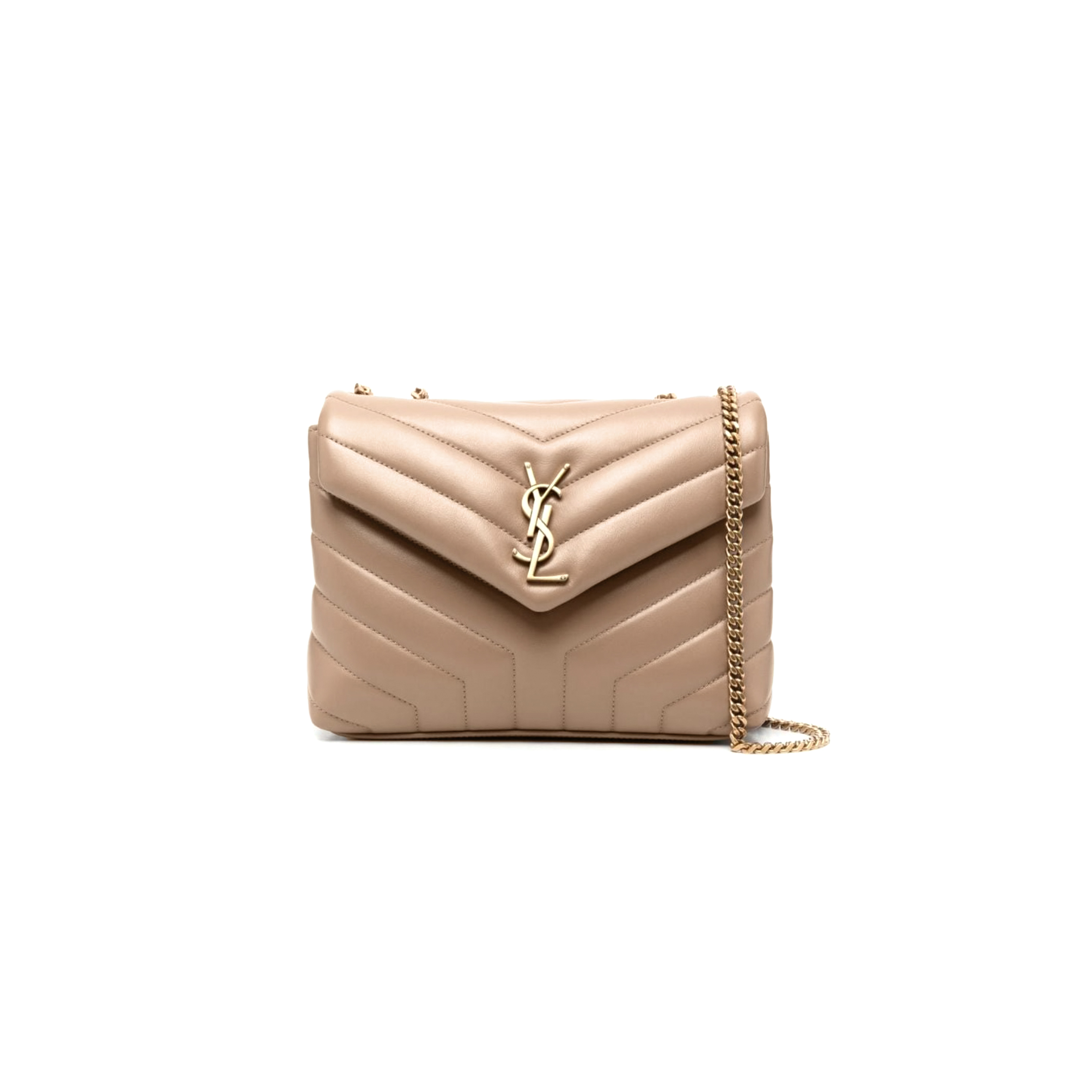 Y*L loulou small chain bag in quilted leather 494699774582 (23*17*9cm)