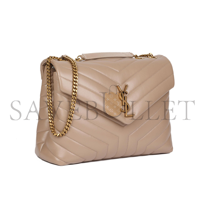 Y*L loulou medium chain bag in quilted leather 487216574946 (32*22*11cm)