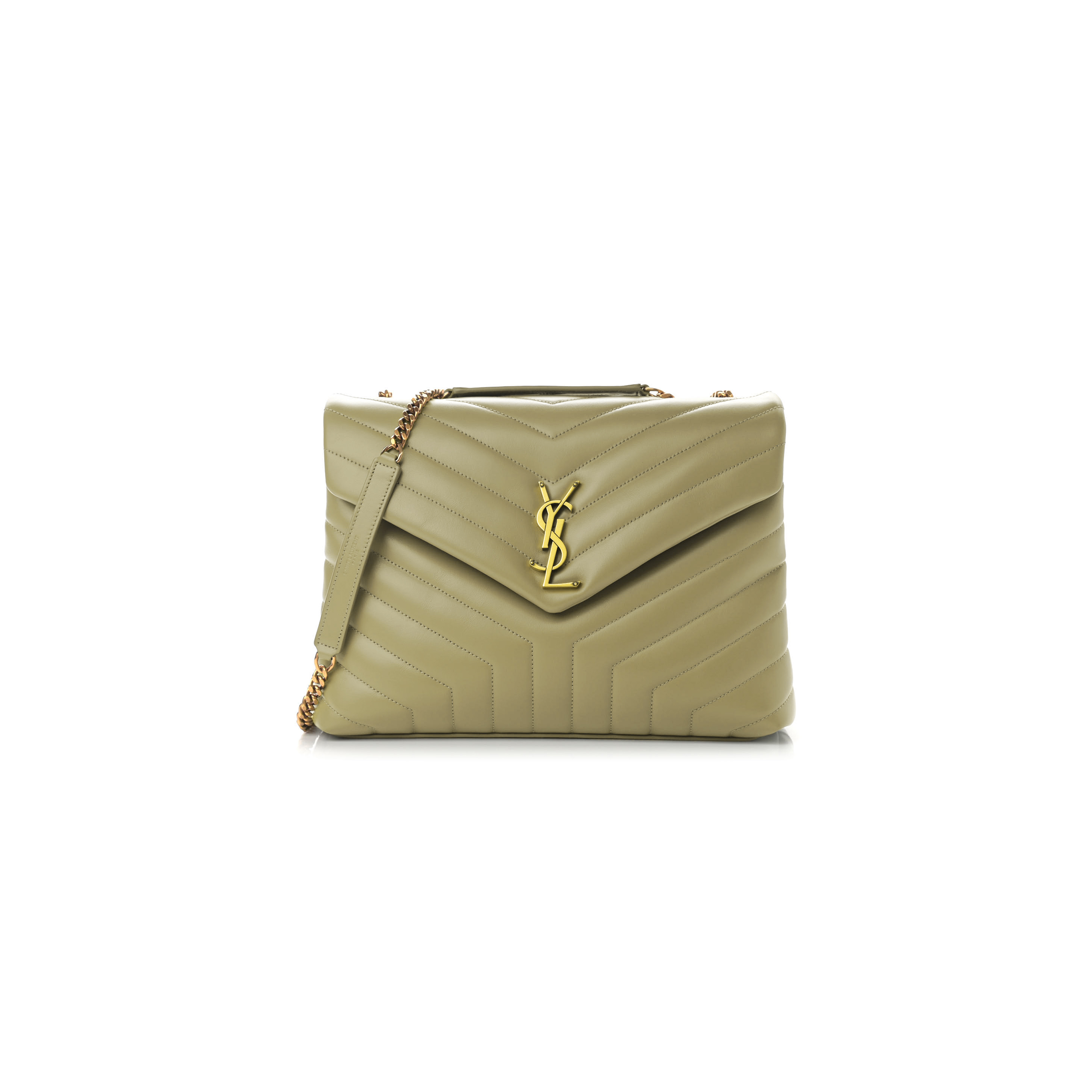 Y*L loulou medium chain bag in quilted leather 487216744152 (32*22*11cm)