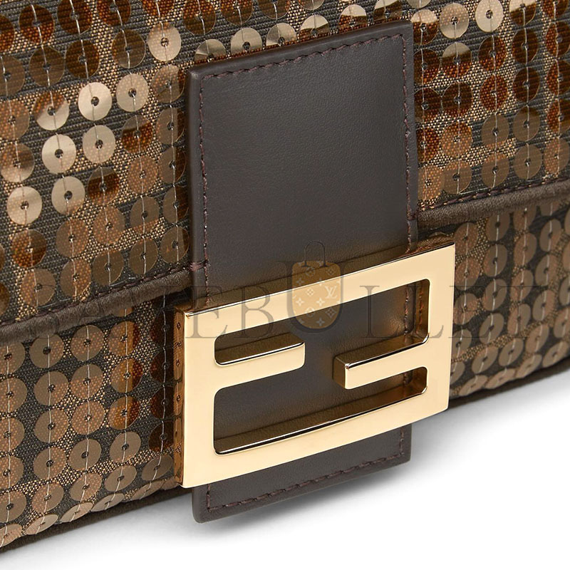 F**di baguette glitter handbag (19.5*11*5cm)