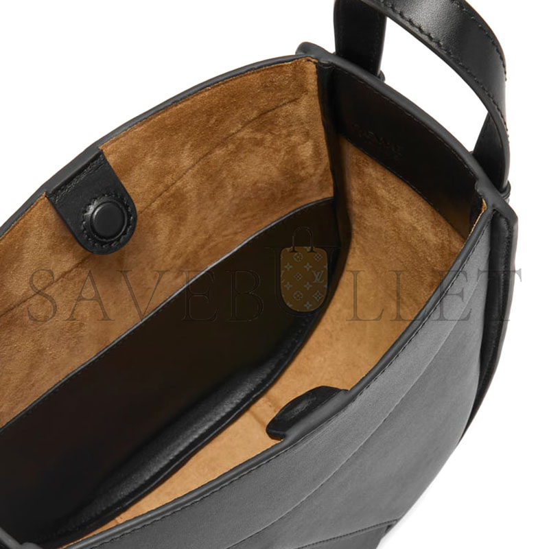 L0ew* hammock slice bag in shiny calfskin a538hhsx01 (21*25*10cm)