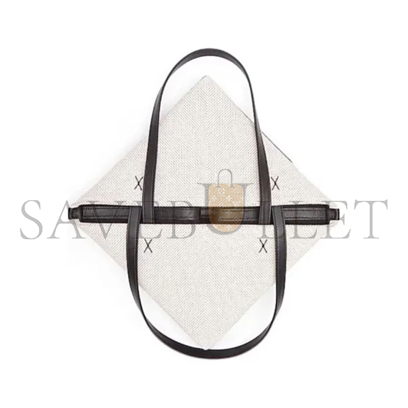 L0ew* medium puzzle fold tote bag in canvas calfskin a779g50x54-2165 (31.5*25.5*14.5cm)